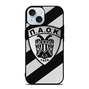 PAOK SALONIKA FC LOGO iPhone 15 Case PAOK SALONIKA FC LOGO iPhone 15 Case