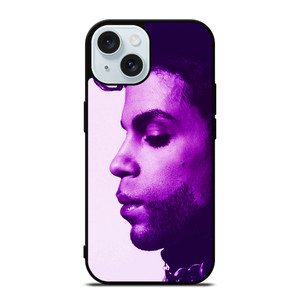 PRINCE PURPLE RAIN FACE iPhone 15 Case PRINCE PURPLE RAIN FACE iPhone 15 Case