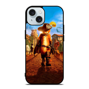 PUSS IN BOOTS COOL MOVIE iPhone 15 Case