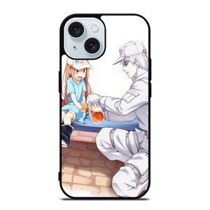 RED BLOOD CELLS AT WORK iPhone 15 Case