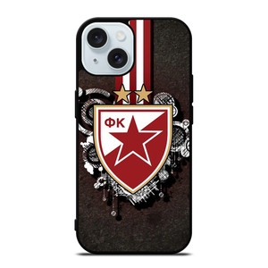 RED STAR FC ICON iPhone 15 Case RED STAR FC ICON iPhone 15 Case