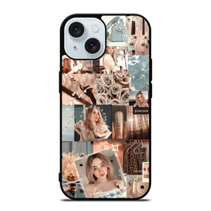 SABRINA CARPENTER BEAUTY COLLAGE iPhone 15 Case