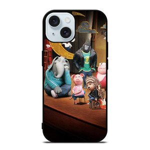 SING MOVIE CHARACTERS iPhone 15 Case SING MOVIE CHARACTERS iPhone 15 Case