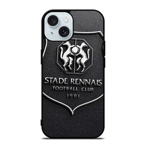STADE RENNAIS FC LOGO ART iPhone 15 Case STADE RENNAIS FC LOGO ART iPhone 15 Case