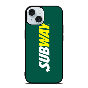 SUBWAY SANDWICH LOGO iPhone 15 Case SUBWAY SANDWICH LOGO iPhone 15 Case