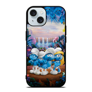 THE SMURF FAMILY iPhone 15 Case THE SMURF FAMILY iPhone 15 Case