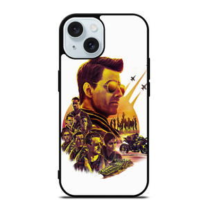 TOP GUN MAVERICK ART iPhone 15 Case TOP GUN MAVERICK ART iPhone 15 Case
