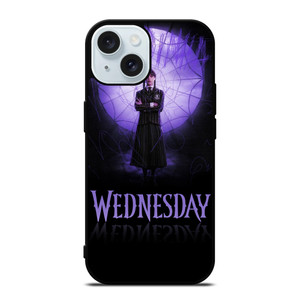 WEDNESDAY TIM BURTON iPhone 15 Case
