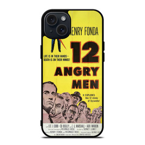 12 ANGRY MEN OLD POSTER iPhone 15 Plus Case 12 ANGRY MEN OLD POSTER iPhone 15 Plus Case