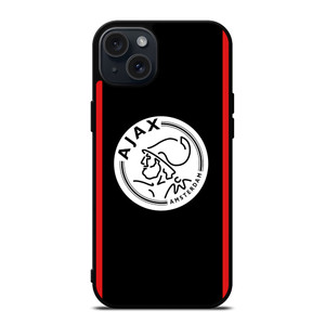 AJAX AMSTERDAM FC LOGO iPhone 15 Plus Case