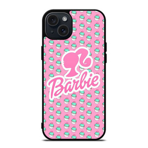 BARBIE CAKE PATTERN iPhone 15 Plus Case BARBIE CAKE PATTERN iPhone 15 Plus Case