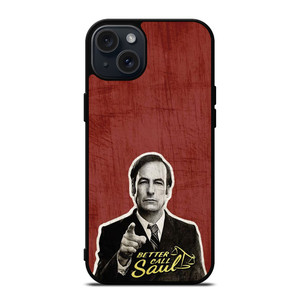 BETTER CALL SAUL TV SHOW ART iPhone 15 Plus Case BETTER CALL SAUL TV SHOW ART iPhone 15 Plus Case