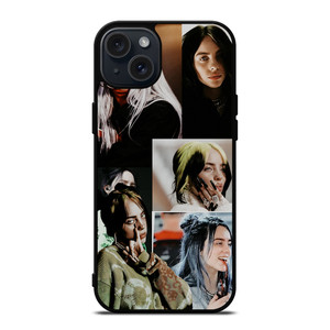 BILLIE EILISH COLLAGE iPhone 15 Plus Case BILLIE EILISH COLLAGE iPhone 15 Plus Case