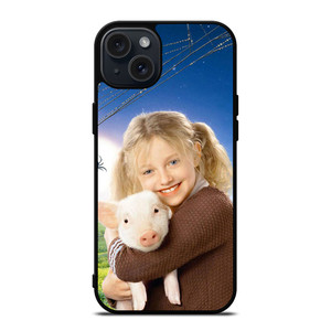 CHARLOTTE'S WEB CUTE MOVIE iPhone 15 Plus Case