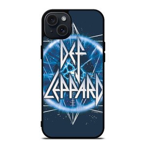 DEF LEPPARD LOGO ART iPhone 15 Plus Case DEF LEPPARD LOGO ART iPhone 15 Plus Case