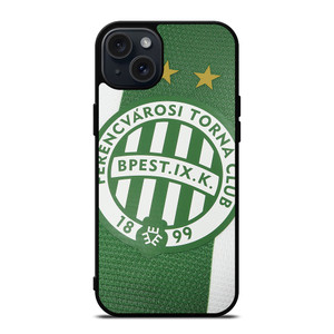 FERENCVAROS FC LOGO iPhone 15 Plus Case FERENCVAROS FC LOGO iPhone 15 Plus Case