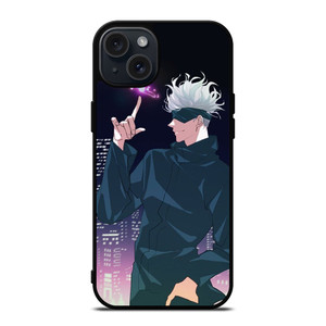 GOJO SATORU JUJUTSU KAISEN ANIME iPhone 15 Plus Case GOJO SATORU JUJUTSU KAISEN ANIME iPhone 15 Plus Case