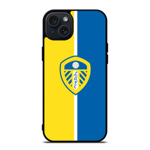 LEEDS UNITED FC ICON iPhone 15 Plus Case LEEDS UNITED FC ICON iPhone 15 Plus Case
