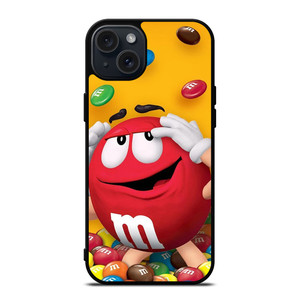 M&M'S CHOCOLATE RED ICON iPhone 15 Plus Case M&M'S CHOCOLATE RED ICON iPhone 15 Plus Case