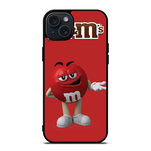 M&M'S CHOCOLATE RED iPhone 15 Plus Case