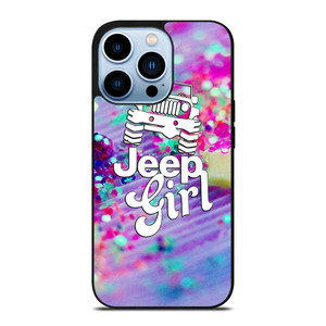 JEEP GIRL PINK iPhone 13 Pro Max Case JEEP GIRL PINK iPhone 13 Pro Max Case