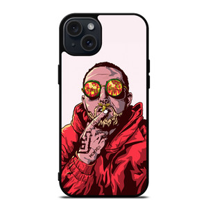 MAC MILLER ART iPhone 15 Plus Case MAC MILLER ART iPhone 15 Plus Case