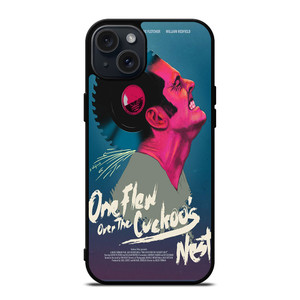 ONE FLEW OVER THE CUCKOO'S NEST POSTER iPhone 15 Plus Case ONE FLEW OVER THE CUCKOO'S NEST POSTER iPhone 15 Plus Case