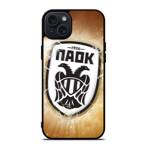 PAOK SALONIKA FC 1926 ICON iPhone 15 Plus Case PAOK SALONIKA FC 1926 ICON iPhone 15 Plus Case