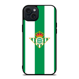 REAL BETIS FC ICON iPhone 15 Plus Case REAL BETIS FC ICON iPhone 15 Plus Case