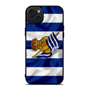 REAL SOCIEDAD ICON LALIGA iPhone 15 Plus Case REAL SOCIEDAD ICON LALIGA iPhone 15 Plus Case