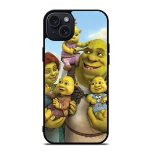SHREK AND FAMILY iPhone 15 Plus Case SHREK AND FAMILY iPhone 15 Plus Case