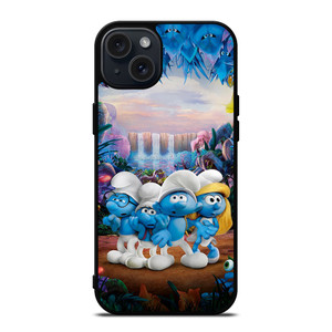 THE SMURF FAMILY iPhone 15 Plus Case THE SMURF FAMILY iPhone 15 Plus Case