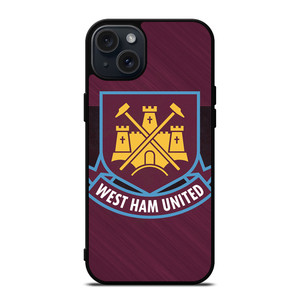 WEST HAM UNITED SYMBOL iPhone 15 Plus Case WEST HAM UNITED SYMBOL iPhone 15 Plus Case