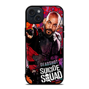 WILL SMITH SUICIDE SQUAD ART iPhone 15 Plus Case WILL SMITH SUICIDE SQUAD ART iPhone 15 Plus Case