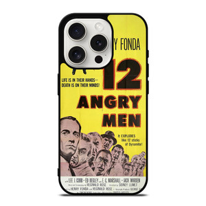 12 ANGRY MEN OLD POSTER iPhone 15 Pro Case 12 ANGRY MEN OLD POSTER iPhone 15 Pro Case