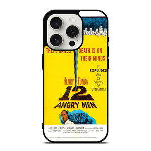12 ANGRY MEN VINTAGE POSTER iPhone 15 Pro Case 12 ANGRY MEN VINTAGE POSTER iPhone 15 Pro Case