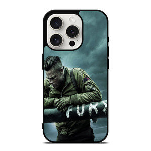 BRAD PITT FURY iPhone 15 Pro Case