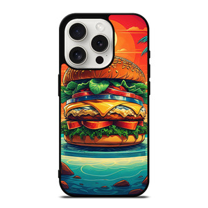 JIMMY BUFFETT BURGER iPhone 15 Pro Case