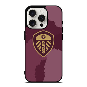 LEEDS UNITED FC ART LOGO iPhone 15 Pro Case