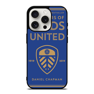 LEEDS UNITED FC POSTER iPhone 15 Pro Case