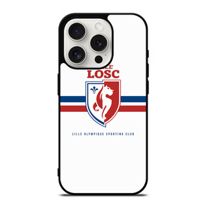 LOSC LILLE FOOTBALL CLUB iPhone 15 Pro Case LOSC LILLE FOOTBALL CLUB iPhone 15 Pro Case