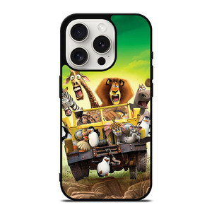 MADAGASCAR FUNNY MOVIE iPhone 15 Pro Case