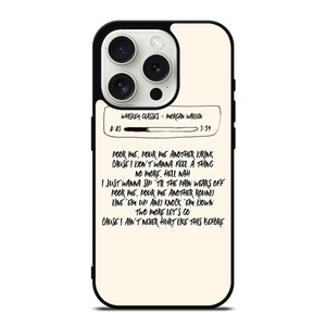 MORGAN WALLEN LYRIC iPhone 15 Pro Case