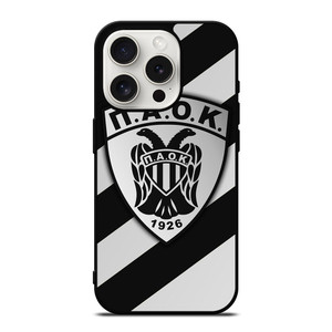 PAOK SALONIKA FC LOGO iPhone 15 Pro Case PAOK SALONIKA FC LOGO iPhone 15 Pro Case