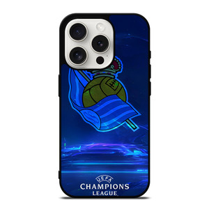 REAL SOCIEDAD LOGO ART iPhone 15 Pro Case REAL SOCIEDAD LOGO ART iPhone 15 Pro Case