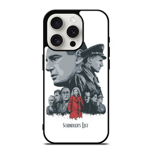 SCHINDLER'S LIST CHARACTERS ART iPhone 15 Pro Case