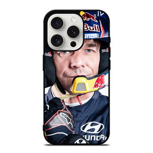SEBASTIEN LOEB WRC HELMET iPhone 15 Pro Case SEBASTIEN LOEB WRC HELMET iPhone 15 Pro Case