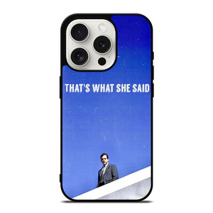 THE OFFICE SERIAL MOVIE QUOTE iPhone 15 Pro Case