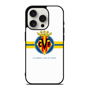 VILLARREAL CLUB DE FUTBO LOGO iPhone 15 Pro Case VILLARREAL CLUB DE FUTBO LOGO iPhone 15 Pro Case