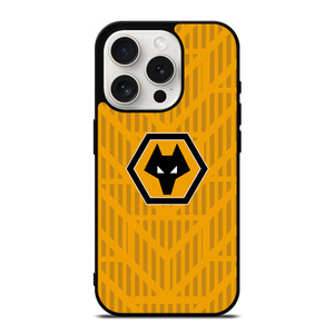 WOLVERHAMPTON WANDERERS FC LOGO iPhone 15 Pro Case